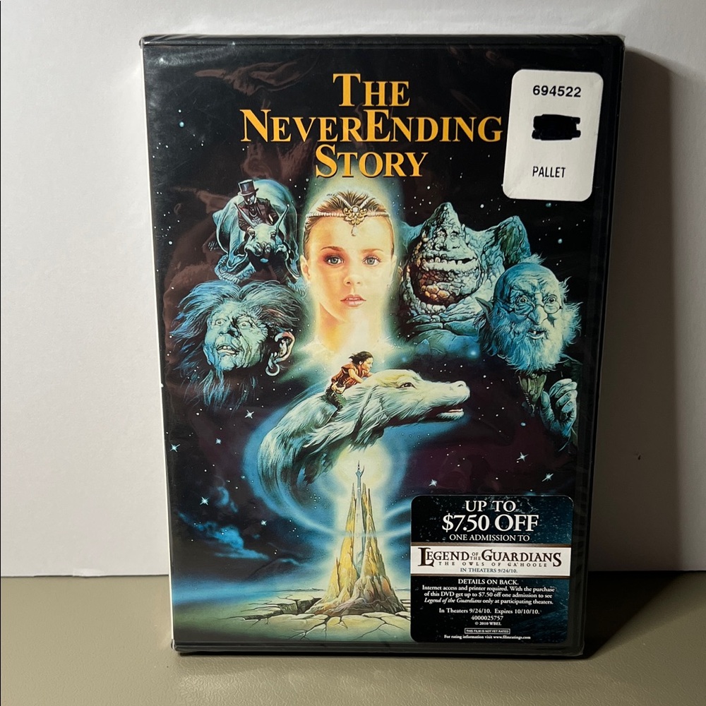 The Never Ending Story DVD SEALED UNOPENED